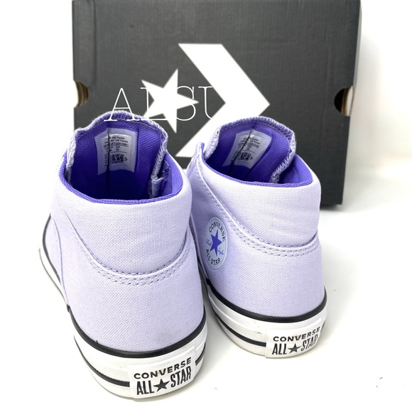 Converse Ctas Madison Mid Top Canvas Purple K/W - Picture 8 of 10